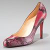 Christian Louboutin Simple Python Pump in Purple (fuchsia) - Lyst