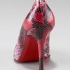 Christian Louboutin Simple Python Pump in Purple (fuchsia) - Lyst