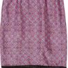 Emanuel Ungaro LaceTrimmed Printed Silk Skirt in Pink - Lyst