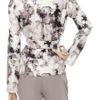 Emanuel Ungaro Printed Silksatin Blouse in Pink - Lyst