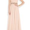 Marchesa Embellished Oneshoulder Silkchiffon Gown in Pink (blush) - Lyst
