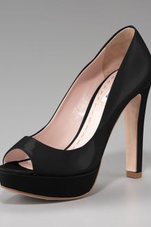 Miu Miu Patent Platform Pump - Lyst