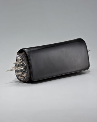  Spiked Marquise Clutch 