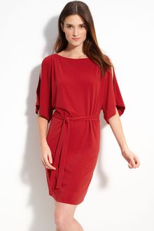 Donna Morgan Blouson Jersey Shift Dress - Lyst