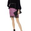Emanuel Ungaro LaceTrimmed Printed Silk Skirt in Pink - Lyst