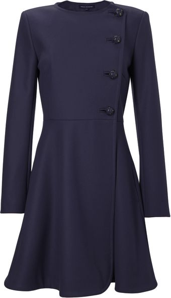 French Connection Wonderland Flared Coat - Lyst