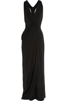 Just Cavalli T-back Satin-jersey Gown - Lyst
