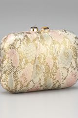 Kotur Morley Snake-embossed Clutch