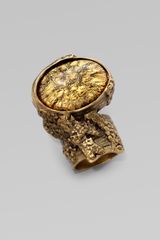 Yves Saint Laurent Arty Ovale Ring