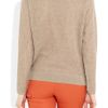 Vanessa Bruno Fineknit Cashmere and Woolblend Sweater in Beige (oatmeal) - Lyst