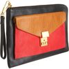 3.1 Phillip Lim Colorblock Small Pashli Zip Clutch in Gold (silver) - Lyst