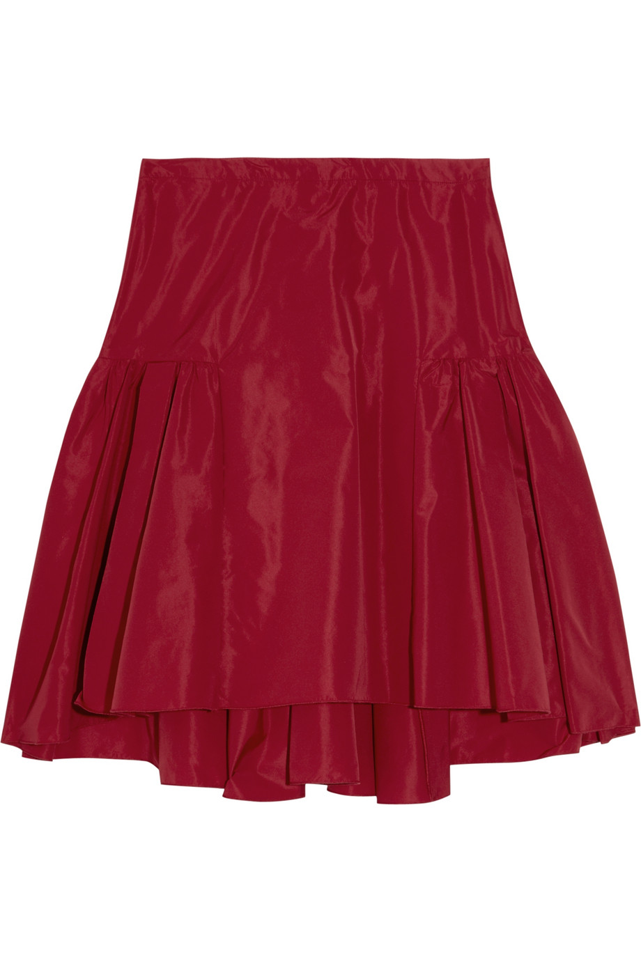 Red Taffeta Skirt 31