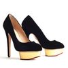 Charlotte Olympia Dolly in Black (gold) - Lyst