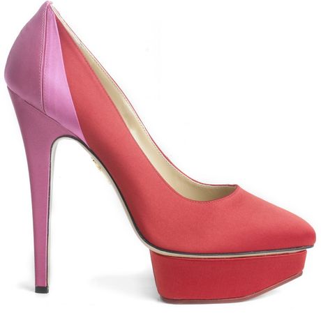 Charlotte Olympia Masako in Red - Lyst