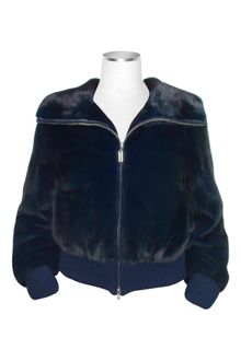 Forzieri Mink Fur Bomber Jacket - Lyst