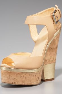 Giuseppe Zanotti Ankle-wrap Cork-wedge Sandal - Lyst