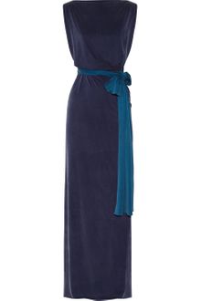 Roksanda Ilincic Washed Satin-jersey Gown - Lyst