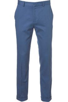 Topman Federal Blue Skinny Trousers - Lyst
