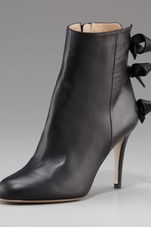 Valentino Bow-back Ankle Boot - Lyst