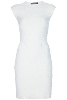 Alexander McQueen Cathedral Intarsia Dress - Lyst