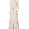 Eastland Sequin Detail Gown in Beige - Lyst