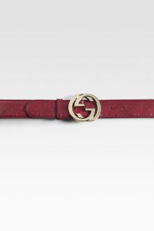 Gucci Interlocking G Buckle Belt - Lyst