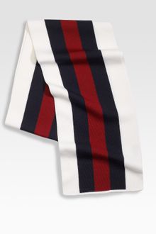 Gucci Wool/Silk Scarf - Lyst