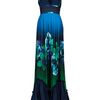 Roberto Cavalli Lombok Print Dress in Blue - Lyst