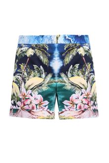 Stella McCartney Aude Hawaiian-print Shorts - Lyst