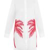 Stella Mccartney Penelope Cotton Palmtree Dress in White - Lyst