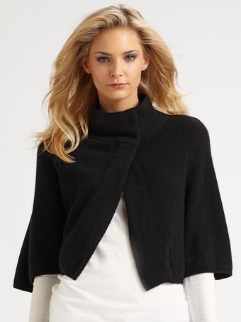 White + Warren Cashmere Capelet - Lyst