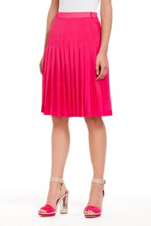 BCBGMAXAZRIA Bonita Pleated Chiffon Skirt - Lyst