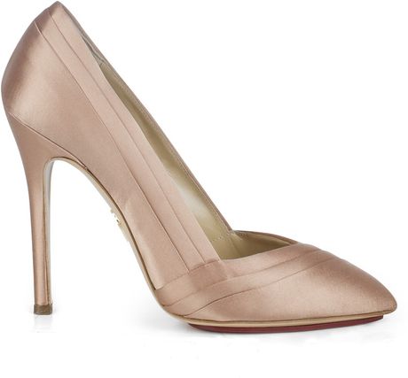 Charlotte Olympia Kimono in Gold (nude) - Lyst