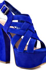 Jessica Simpson Petra - Blue Iris Suede