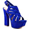 Jessica Simpson Petra  Blue Iris Suede in Blue - Lyst
