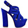 Jessica Simpson Petra  Blue Iris Suede in Blue - Lyst