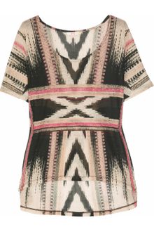 Sass And Bide Bite The Dust Printed Jersey T-shirt - Lyst