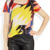 Sass And Bide Silence Is Golden Embellished Cotton Tshirt in Multicolor (multicolored) - Lyst