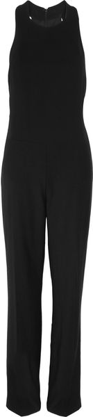 Stella McCartney Wool-blend Hopsack Jumpsuit - Lyst