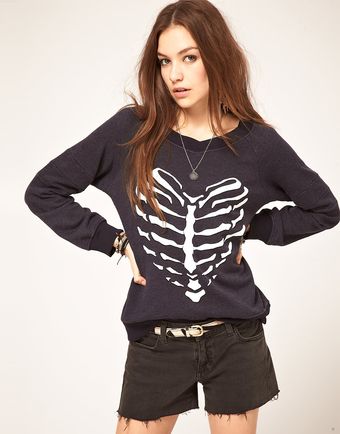  Skeleton Heart Sweatshirt 