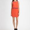 Cut25 Sleeveless Dress with Draped Back in Orange (marine) - Lyst