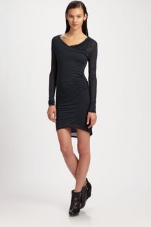 Helmut Lang Slack Jersey Dress - Lyst