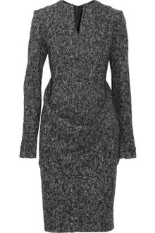 Jil Sander Wool-blend Tweed Dress - Lyst