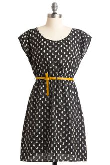 ModCloth Feline and Dandy Dress - Lyst