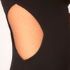 Asos Collection Asos Petite Exclusive Dress with Cut Out Sides and Pleat Neck Detail in Black - Lyst