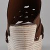 Derek Lam Martritte Woven Ankle Strap Flatforms in Brown (cocoa) - Lyst