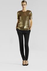 Gucci Sequined Silk Top