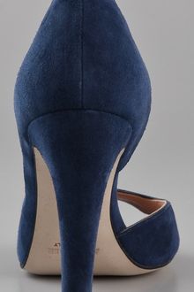 Jil Sander Open Toe Pumps - Lyst