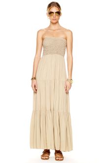 Michael Kors Exclusive Strapless Tiered Maxi Dress - Lyst
