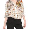 Proenza Schouler Printed Silk Chiffon Shirt in Multicolor (white) - Lyst